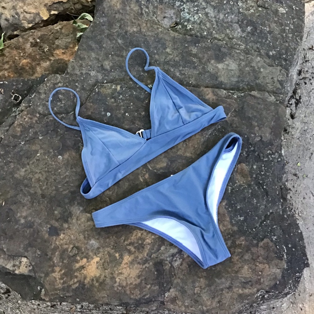 Grey Swimsuit